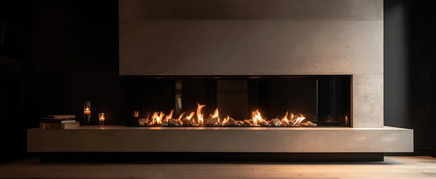 Gas Fireplace Ember Bed Design Services in Seabrook, Maryland